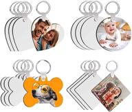 sublimation blanks keychain transfer supplies logo