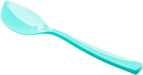 img 2 attached to 🥄 Enhance Your Culinary Experience with Petal Spoon Shaped Tasting Restaurantware: Explore High-Quality Food Service Equipment & Supplies