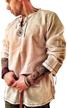fashion cotton linen sleeve ethnic men's clothing and shirts logo