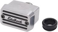 🚀 upgrade your engine with edelbrock 4204 elite rectangular push-in breather logo