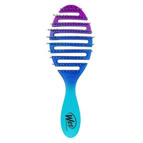 img 3 attached to 💦 Мокрая щетка для волос WetBrush Flex Dry Teal Ombre