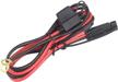 4ft battery ring terminal harness logo