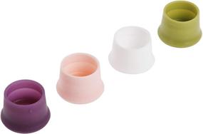 img 3 attached to Set of 4 CapaBunga Wine 🍾 Bottle Stoppers - Classics Collection, Reusable Silicone Caps