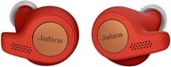 🎧 jabra elite active 65t earbuds – true wireless earbuds with charging case, copper red – bluetooth earbuds with secure fit, superior sound, extended battery life and more logo