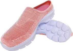 img 3 attached to Unisex Garden Walking Lightweight Breathable Men's Shoes in Mules & Clogs