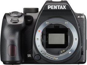 img 4 attached to Погодозащищенный черный корпус цифровой зеркальной фотокамеры Pentax K-70 (только корпус)