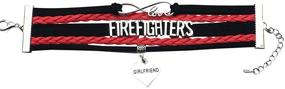 img 2 attached to Infinity Collection Firefighter Girlfriend Bracelet