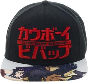 img 3 attached to Cowboy Bebop Sublimated Snapback Baseball