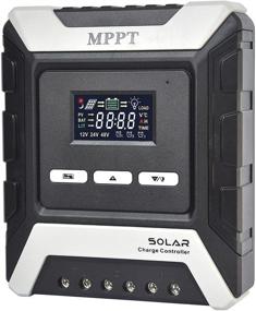img 4 attached to 🌞 Пикасола 40A MPPT Солнечный контроллер заряда, Авто 48V 24V 12V Регулятор батареи с цветным ЖК-дисплеем, Солнечные панели Mppt Контроллер заряда, Совместимый с свинцово-кислотными, Lifepo4 и литиевыми аккумуляторами