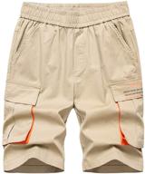 loktarc toddler elastic contrast drawcord boys' clothing and shorts logo