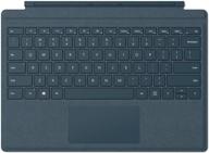 cobalt blue microsoft surface pro signature type cover: unmatched style and functionality logo