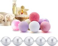 🛁 alotm 5 sets metal bath bombs mold - 10 pieces, 1.8 inch - create your own handmade soaps and diy crafts with ease - perfect for fizzles and small crafting projects logo