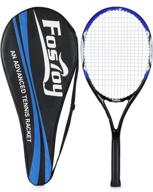 🎾 fostoy 27-inch adult recreational tennis racquet with carry bag: professional racket for good control grip логотип