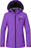 stay cozy and dry this winter with the wantdo women's mountain waterproof ski jacket логотип