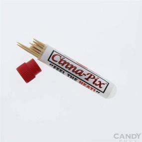 img 1 attached to Зубочистки Cinna Pix Cinnamon Toothpicks Tubes Pack