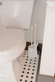 img 3 attached to 🚽 Toilet Bowl Brush and Plunger Set by Casabella