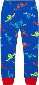 img 1 attached to Dinosaurs Skeleton Christmas Children Sleepwear: Boys' Clothing, Sleepwear & Robes!