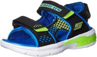 сандалии skechers boys' e ii beach glower: стильные, удобные и готовы сверкать! логотип