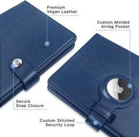 img 2 attached to 🔒 Passport Keychain Protector Bundle for Enhanced Security
