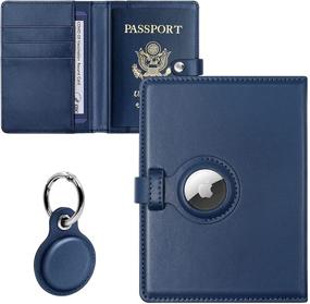 img 3 attached to 🔒 Passport Keychain Protector Bundle for Enhanced Security