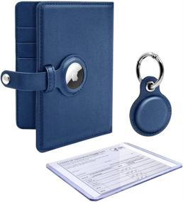 img 4 attached to 🔒 Passport Keychain Protector Bundle for Enhanced Security