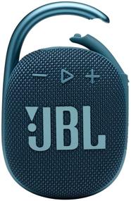 img 2 attached to 🔊 JBL Clip 4: Портативная мини-колонка с Bluetooth, мощным звуком, глубоким басом и защитой IP67 от воды - идеально подходит для дома, отдыха на природе и путешествий (синий)