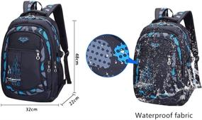 img 3 attached to 🎒 Yookeyo Waterproof Durable Kids' Backpacks: Functional and Long-lasting Options