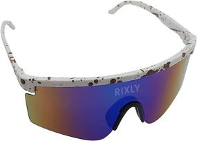 img 1 attached to 🕶️ Ultimate Windproof Sports Sunglasses: TAC Glasses UV400 for Men and Women - Unisex Design with Ultra Tough, Lightweight Frame