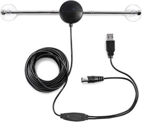 img 4 attached to Magic Stick TV Clearstream Antenna - Amplified with Signal Booster - Indoor/Outdoor Digital HDTV Antenna - Adjustable Arms for Clear HD Channels - Comes with 20ft Cable