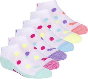 img 4 attached to 🧦 Puma Kids' 6 Pack Low Cut Socks: Comfort and Style for Active Little Feet