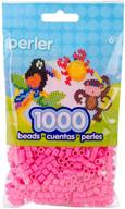 бусины perler fusion beads 1000 шт. розовый логотип