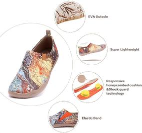 img 2 attached to 👞 Stylish and Comfortable: UIN Walking Loafers Lightweight Creature Men's Shoes