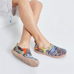 img 1 attached to 👞 Stylish and Comfortable: UIN Walking Loafers Lightweight Creature Men's Shoes