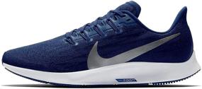 img 4 attached to Men's Athletic Shoes: Nike Pegasus Running Shoes in Metallic Silver Coastal