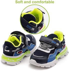 img 3 attached to 👟 Lightweight Breathable Athletic Sneakers for Girls - Running Shoes