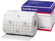 🩹 4"x10 yards non-woven adhesive bandage - cover-roll stretch логотип