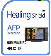 📺 enhanced protection for humminbird helix 12: afp oleophobic coating screen protector - crystal clear lcd guard film logo