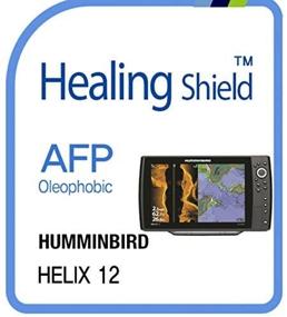 img 2 attached to 📺 Enhanced Protection for HUMMINBIRD HELIX 12: AFP Oleophobic Coating Screen Protector - Crystal Clear LCD Guard Film