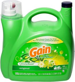 img 1 attached to 🌟 Get Ultimate Cleaning Power with Ultra Concentrated Gain Original Liquid Laundry Detergent - 5.91 L / 200 Fl. Oz - 146 Loads!