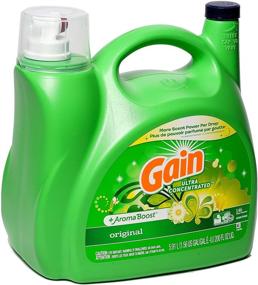 img 2 attached to 🌟 Get Ultimate Cleaning Power with Ultra Concentrated Gain Original Liquid Laundry Detergent - 5.91 L / 200 Fl. Oz - 146 Loads!