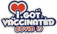 💉 covid vaccinated pin - medical alert enamel lapel pin for lab coat, jacket, backpack, memorial, clothing, bag, shirt logo