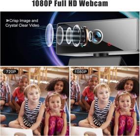 img 2 attached to 🎥 Enhance Your Video Performance with Innens Webcam - Full HD 1080P Web Camera with Mic for Video Calling, Online Study, Conference, and Gaming