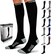 🧦 sb sox lite compression socks (15-20 mmhg) - ultimate comfort socks for men & women, ideal for extended daily wear! логотип