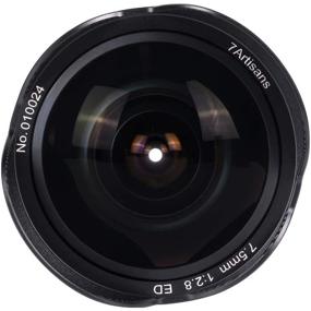 img 1 attached to 📷 7artisans 7.5mm F2.8 II APS-C Manual Fisheye Lens for Sony E-Mount Cameras: NEX-5N, NEX-7, NEX-3N, NEX-5T, a3000, a5000, a6000, a3500, a5100, a6300, a6500