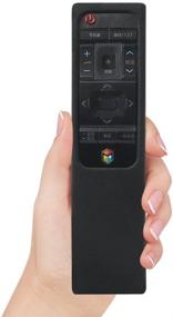 img 3 attached to 💡 Чехол SIKAI Shockproof для пульта дистанционного управления телевизором Samsung QLED TV Smart Remote Control BN59-01221B BN59-01220A BN59-01220B - Smart QLED TV Remote Case с бесплатным шнурком (черный)