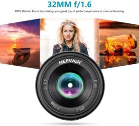 img 3 attached to Совместимая с Neewer Aperture беззеркальная камера Fujifilm
