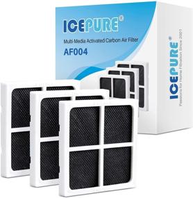 img 4 attached to 3-Pack ICEPURE AF004 Refrigerator Air Filter Replacement for LG LT120F, Kenmore Elite 469918, 9918, ADQ73214402, ADQ73214404, ADQ73334008 - Enhanced SEO