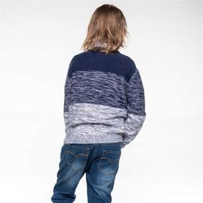 img 2 attached to 👕 BOBOYOYO Cotton Sleeve Pullover Sweater - Boys' Clothing