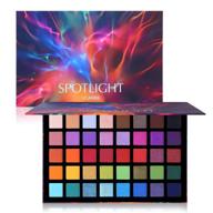 🎨 ucanbe spotlight eyeshadow palette: 40 color professional eye shadow makeup - highly pigmented, waterproof, long lasting & colorful matte shimmer powder logo