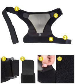 img 1 attached to 🤕 Rotator Cuff Shoulder Brace for Men and Women - Support and Compression Sleeve for Torn Rotator Cuff, Shoulder Injuries, Tears, Inflammation, and Pain Relief - Astorn